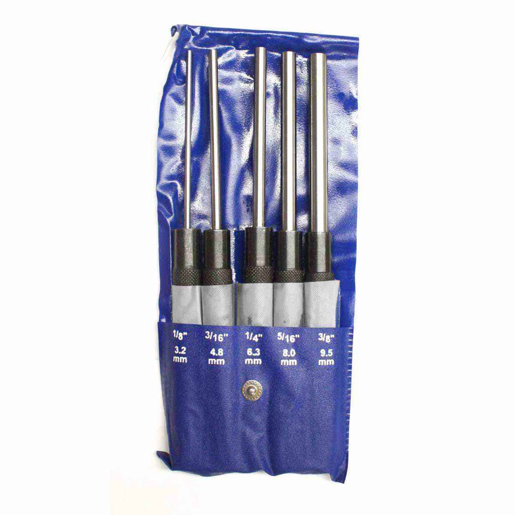 JUEGO PUNZONES 5 PZAS LARGOS