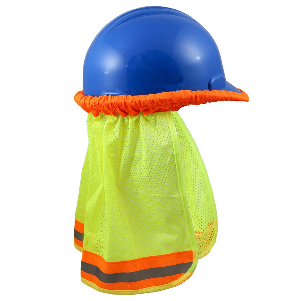 CUBRENUCA PARA CASCO AMARILLO NEON