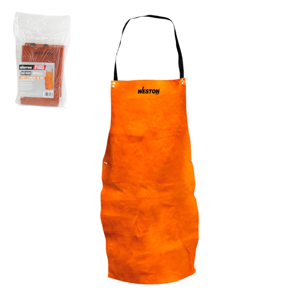 MANDIL DE CARNAZA UNITALLA USO RUDO