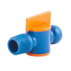 VALVULA PARA MANGUERA 1/4" JUEGO  (5 PZS)