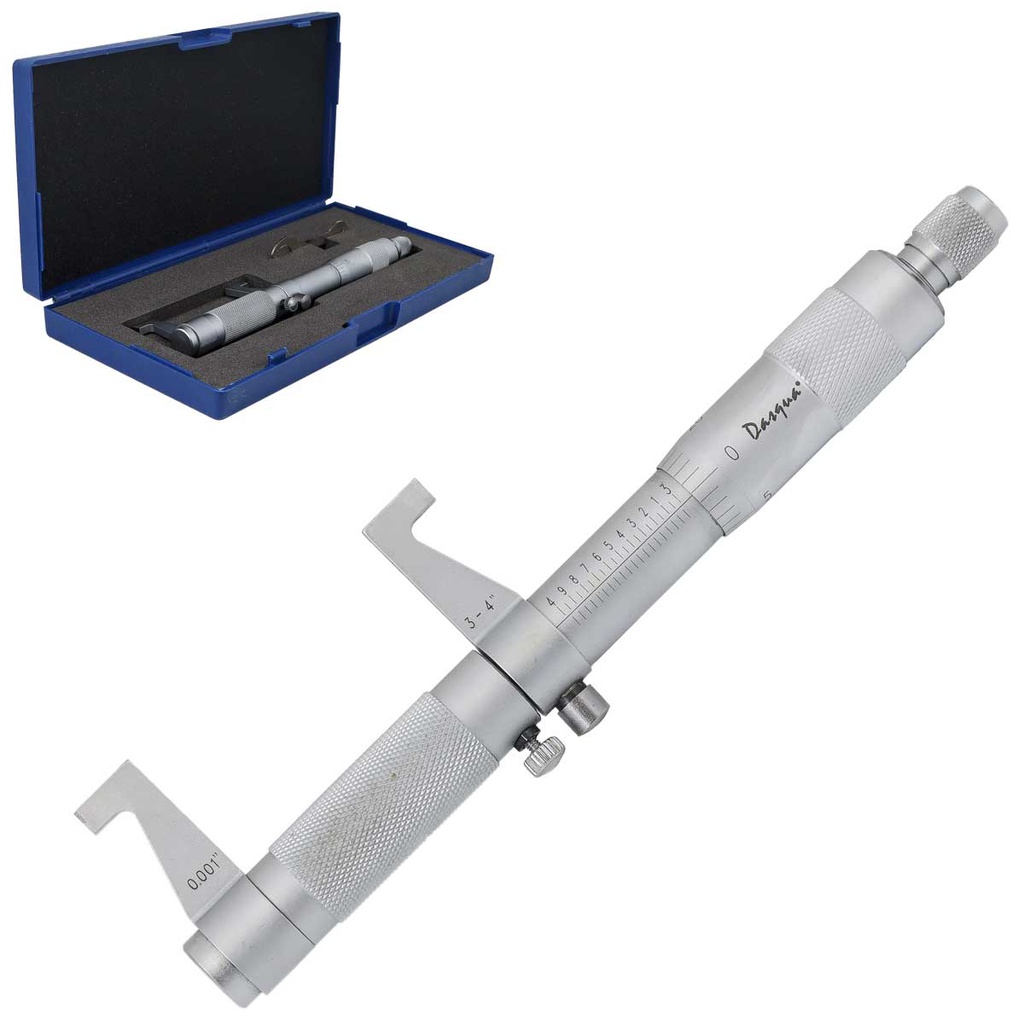MICROMETRO D/INT.3-4"/0.001"