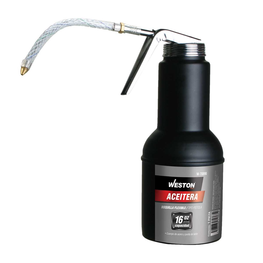 ACEITERA FLEXIBLE T/PISTOLA 16OZ