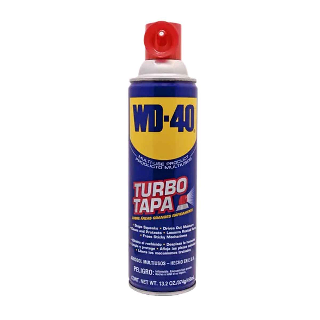 WD-40 TURBO TAPA 13.2OZ (REEMPLAZA A Z-20967) (CAJA C/24 PZAS - PRECIO X PIEZA)