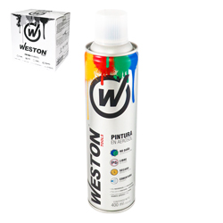 PINTURA AEROSOL BLANCO MATE 400ml           