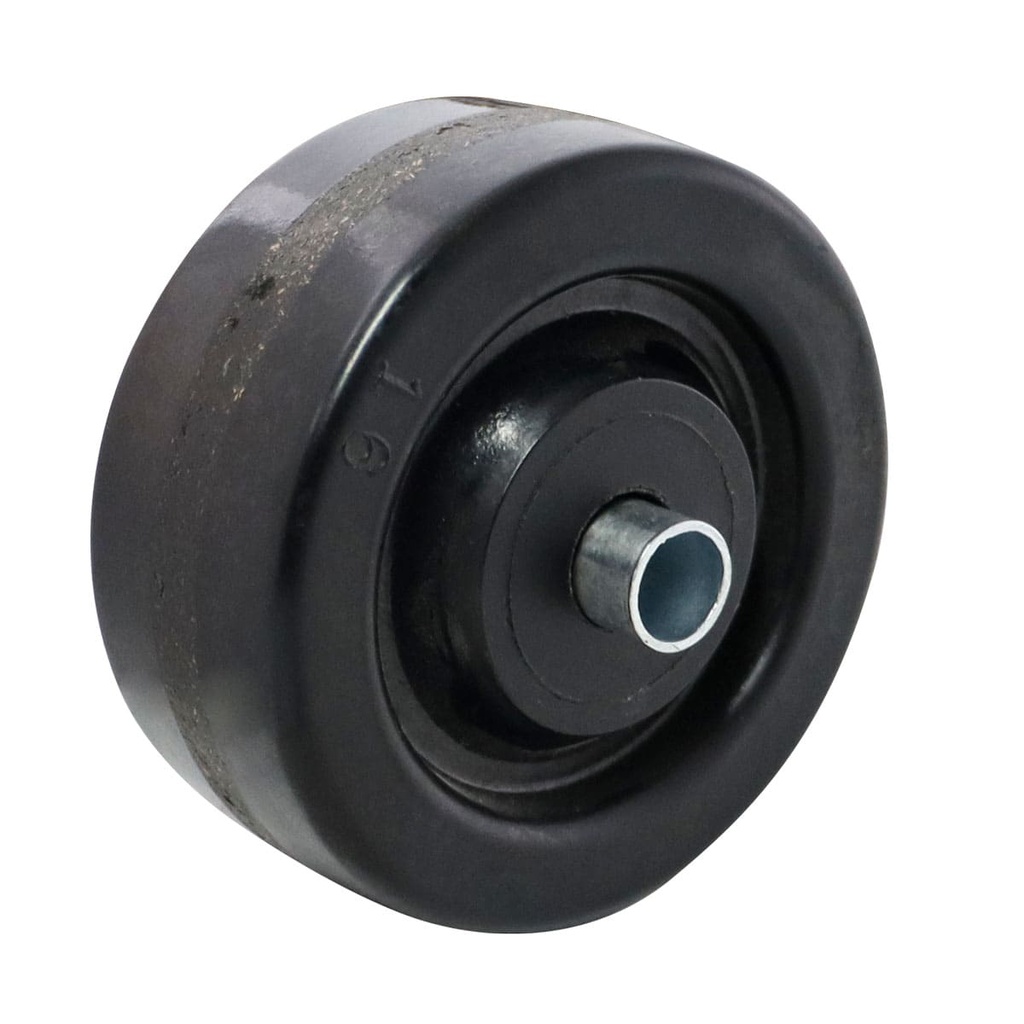 RUEDA FENOLICA 3X1-1/4" CON BUJE