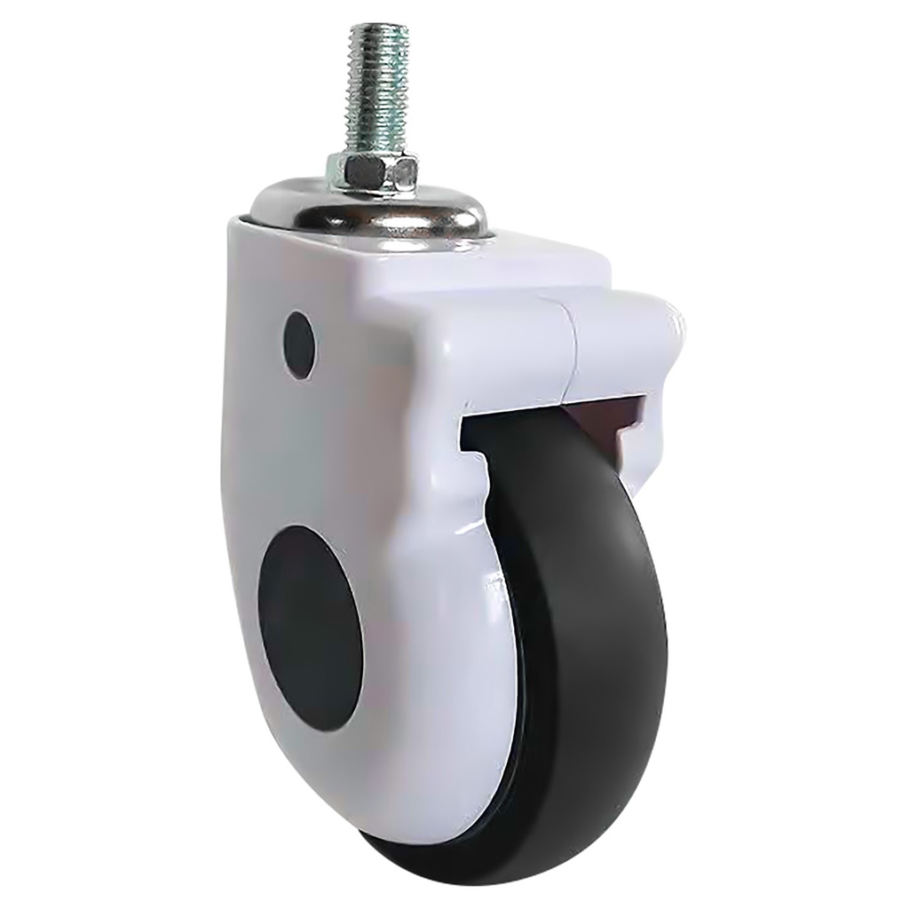 RODAJA USO MEDICO TPR GIRATORIA C/ESPIGA ROSCADA 3'' x 1''