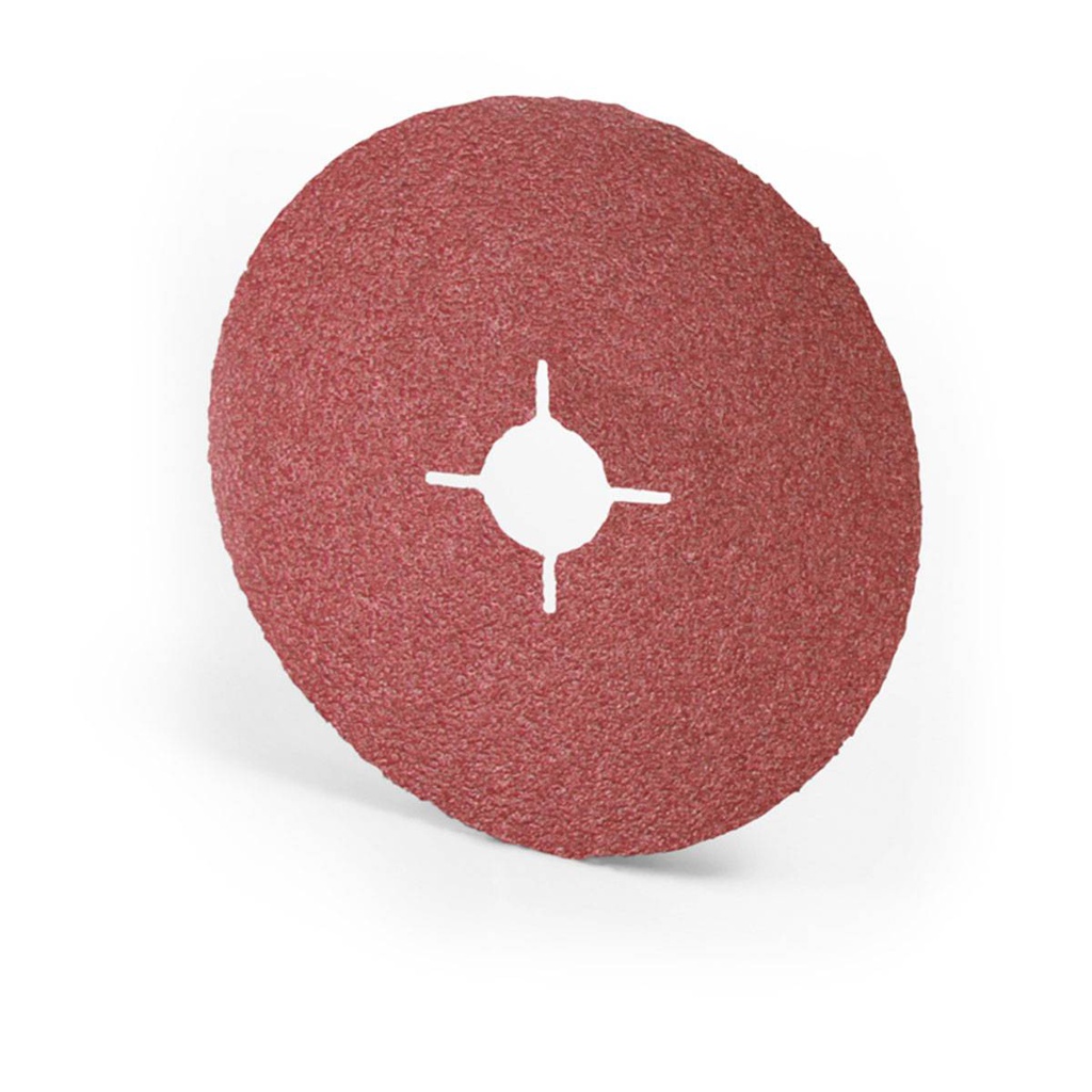 DISCO DE LIJA C80 BARRENO 7" X 7/8" CERAMICS METAL VSM XF760 4 RANURAS