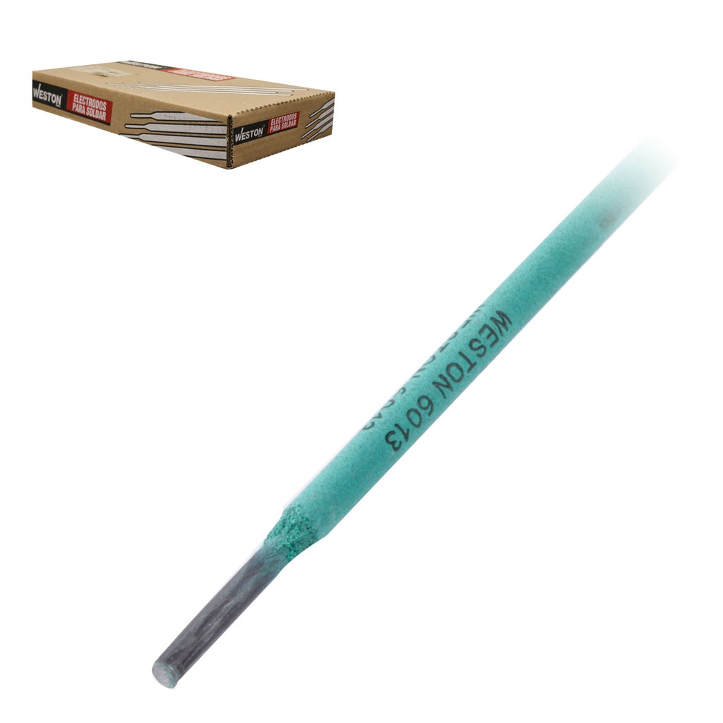 ELECTRODO PARA SOLDAR 6013 3/32"- 350MM 10KG VERDE