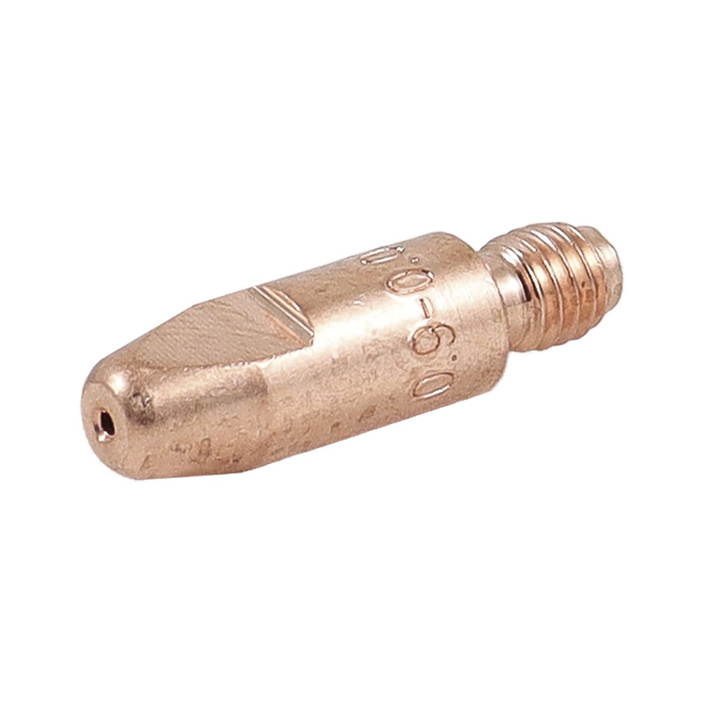 PUNTA DE CONTACTO 0.8MM / M6 P/ANTORCHA T/BINZEL MB25 Z-65525 (Precio x pieza - Empaque c/10 pzas