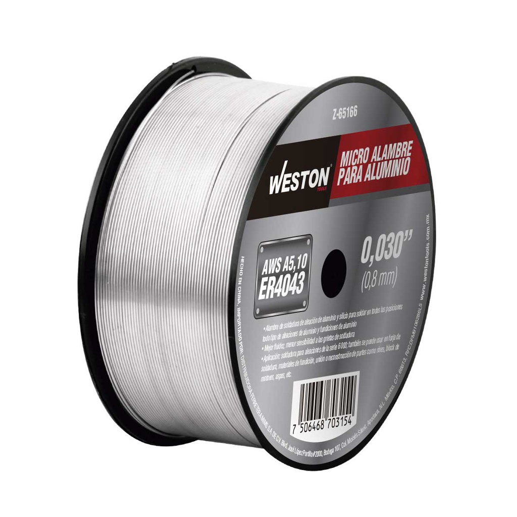 MICRO ALAMBRE P/ALUMINIO 4043 .035 (7KG)