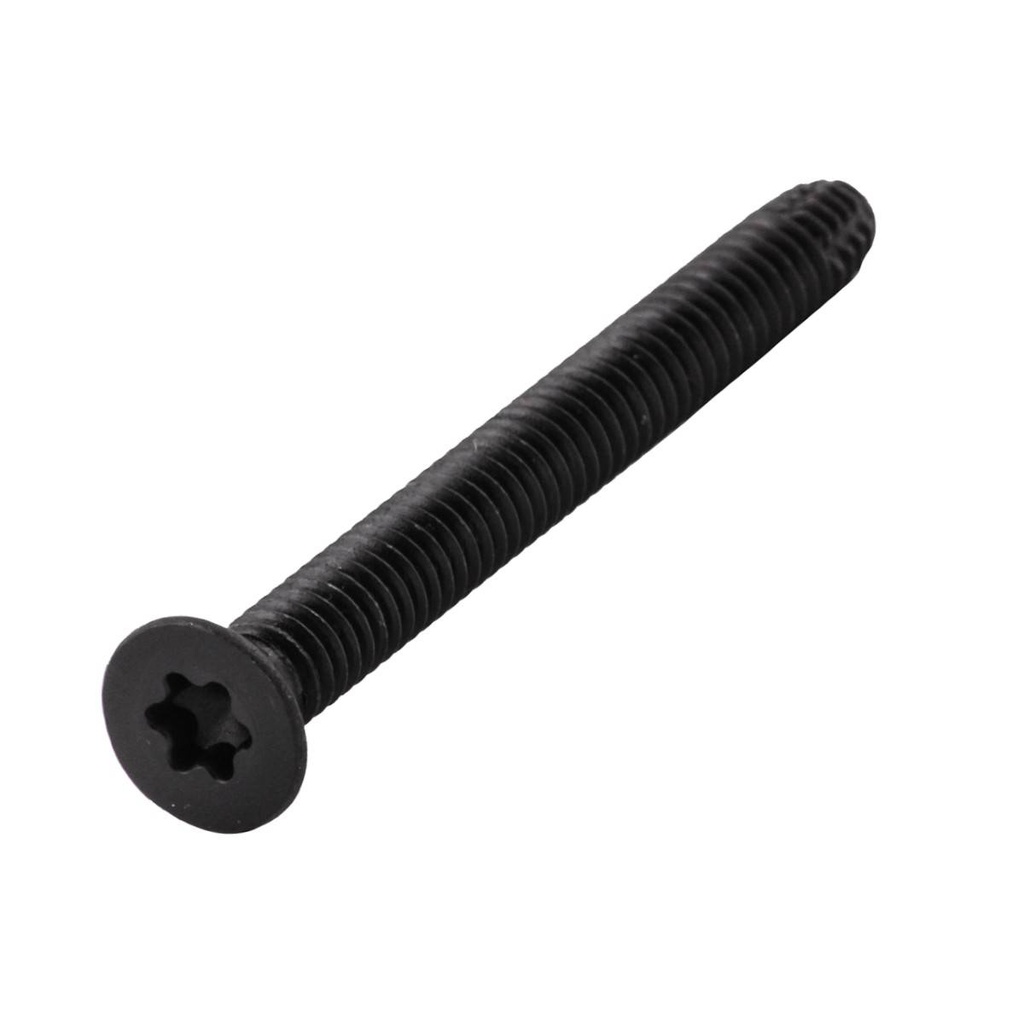 TORNILLO  C.PLANA TORX T/F NEGRO 1/4X3  (Precio x Pza - Caja c/200 pzas)