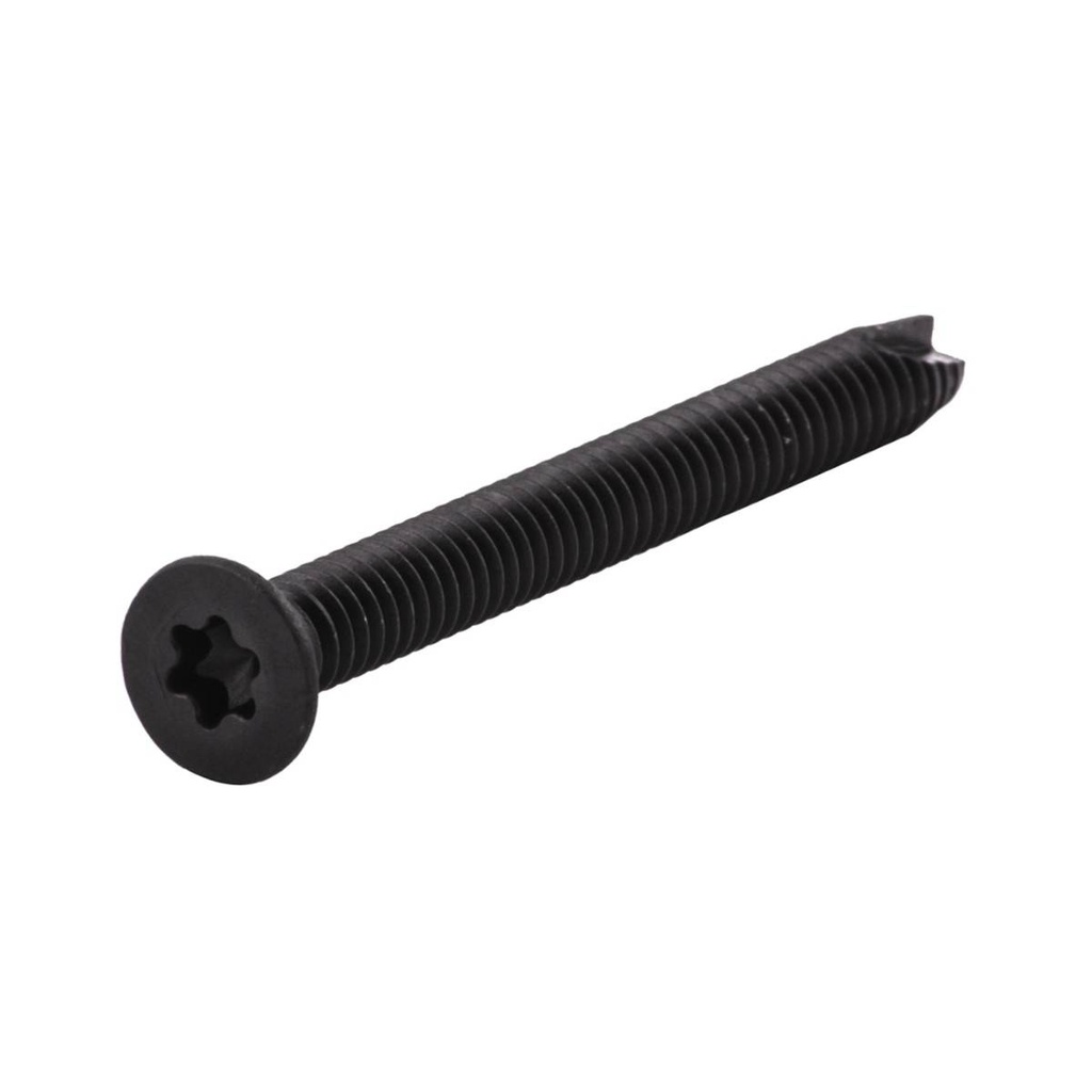 TORNILLO  C.PLANA TORX T/23 NEGRO 1/4X3  (Precio x Pza - Caja c/200 pzas)