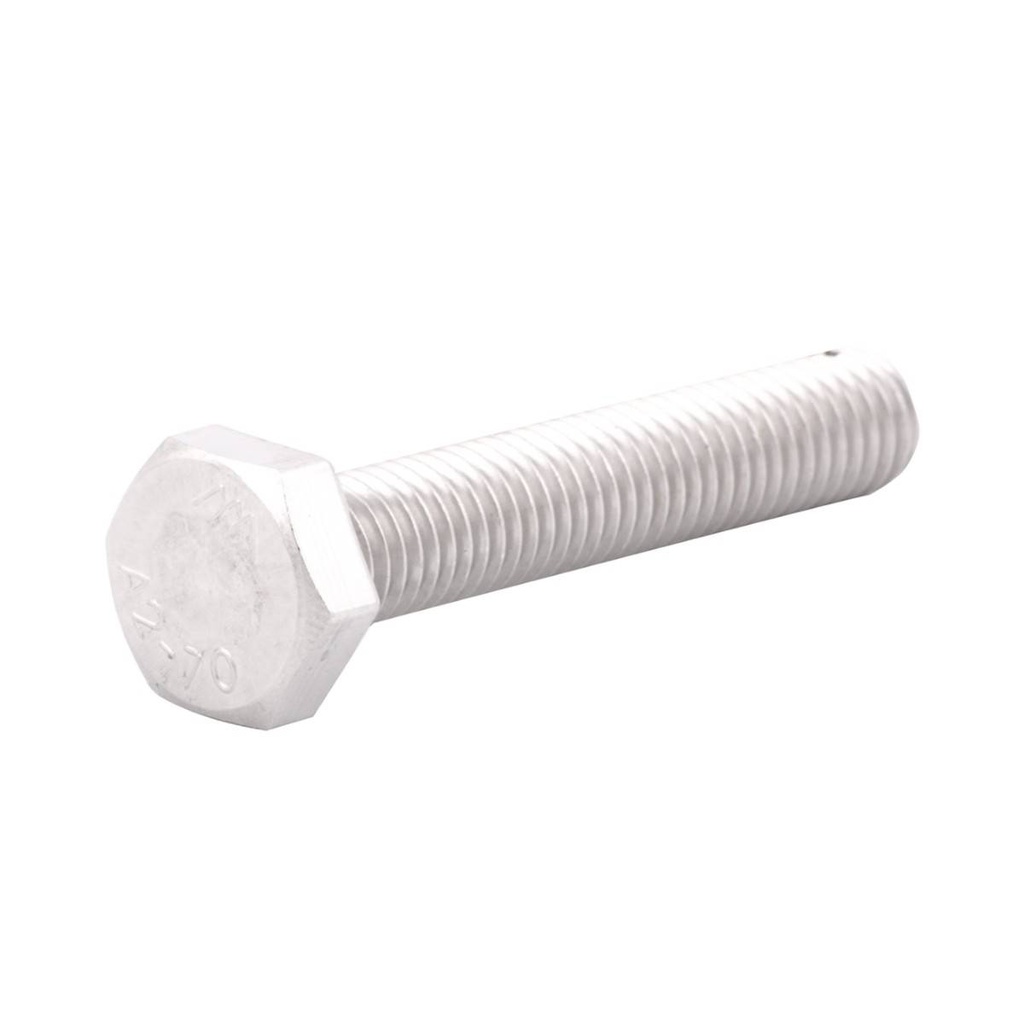 TORNILLO HEX ACERO INOX. 'RC' M6-1.0 X 25  (Precio x Pza - Caja c/200 pzas)