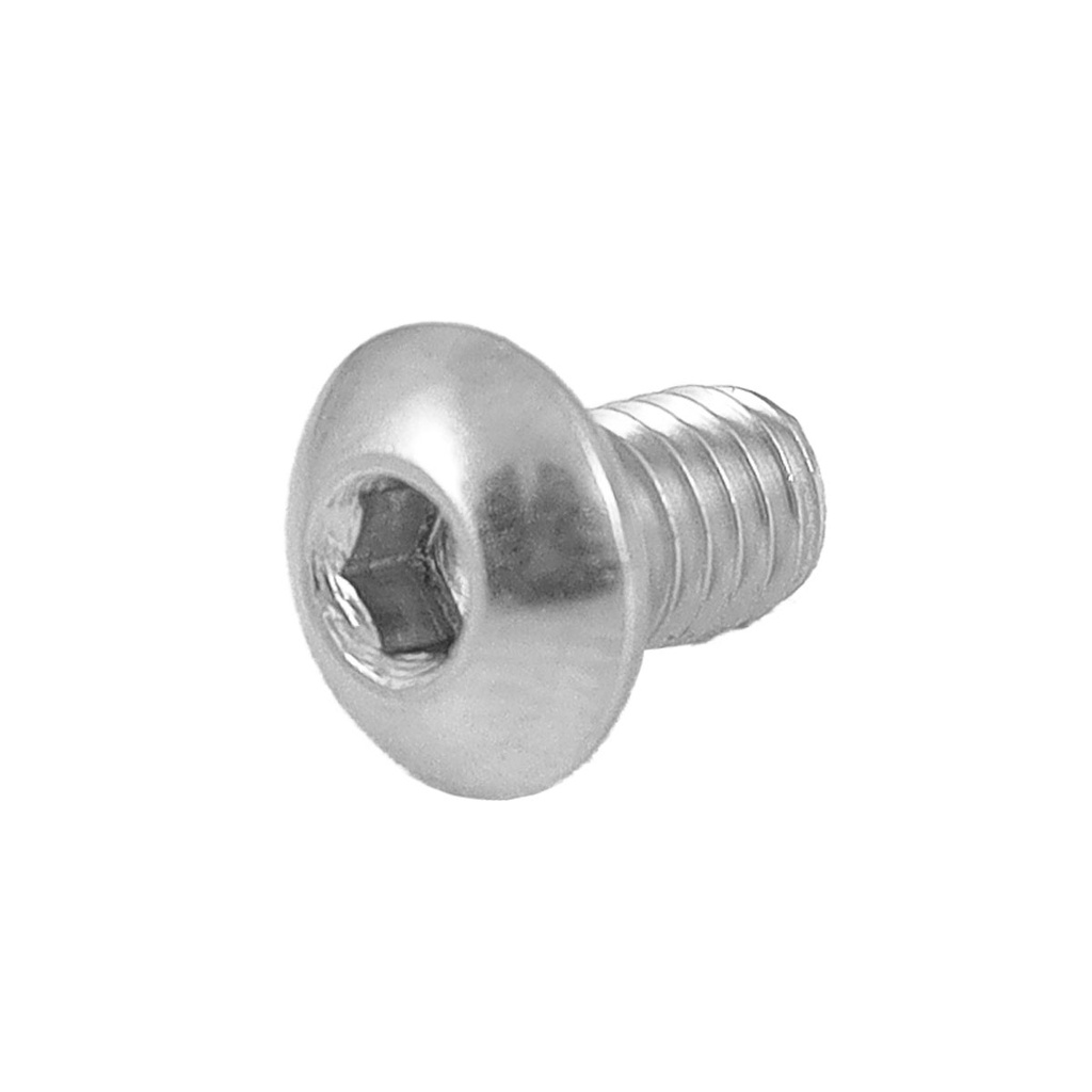 TORNILLO ALLEN CAB BTN INOX M5-0.80x12mm (Precio x Pza - Caja c/100 pzas)
