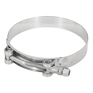 ABRAZADERA T-BOLT 103-110mm ACERO INOX.