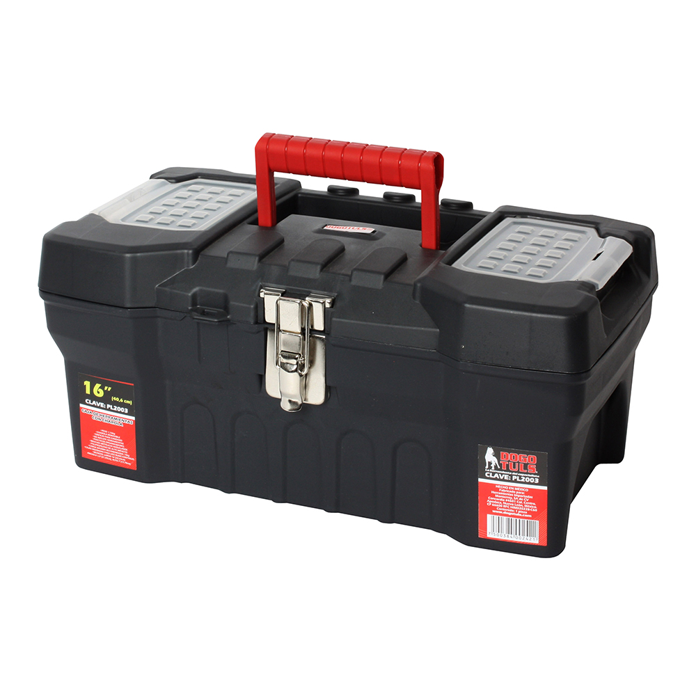 CAJA HERRAMIENTA 16" BROCHE METALICO