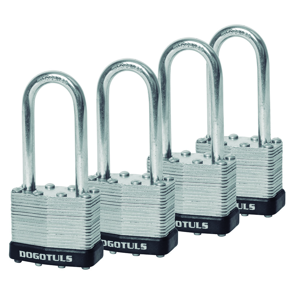 CANDADO JG 4PZ LAMINADO 40MM GANCH LARGO