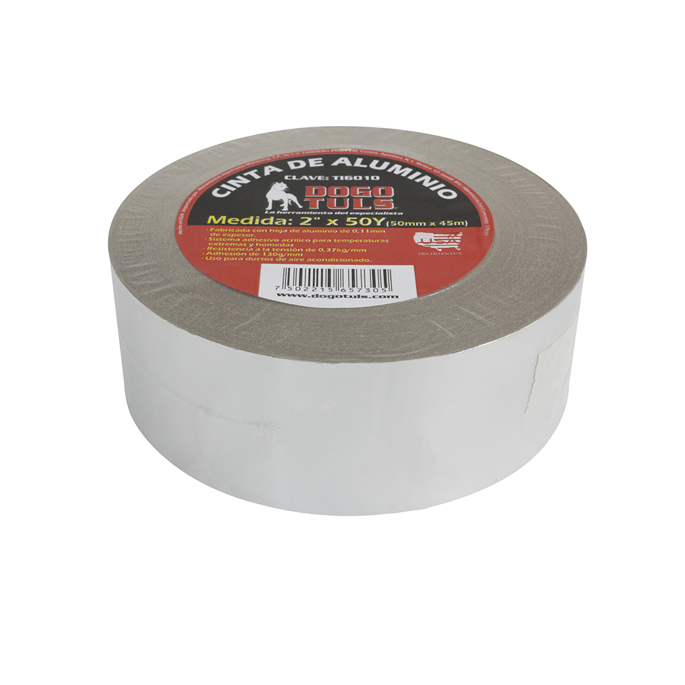 CINTA DE ALUMINIO DOGOTULS 2" X 50 Y