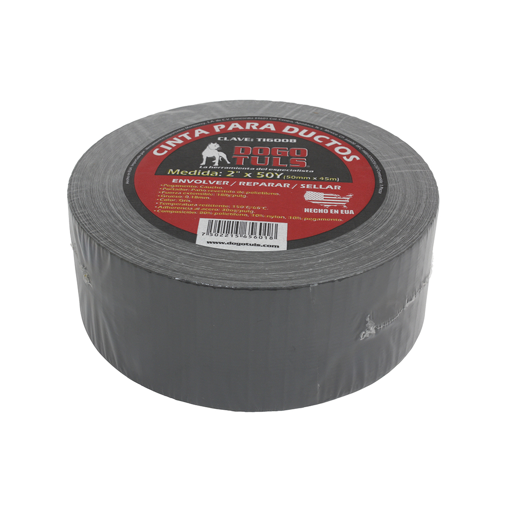 CINTA PARA DUCTOS GRIS DOGOTULS 2"X 50Y