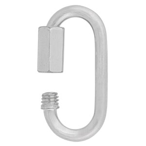 ESLABON RAPIDO 5/32" 300KG ACABADO ZINC