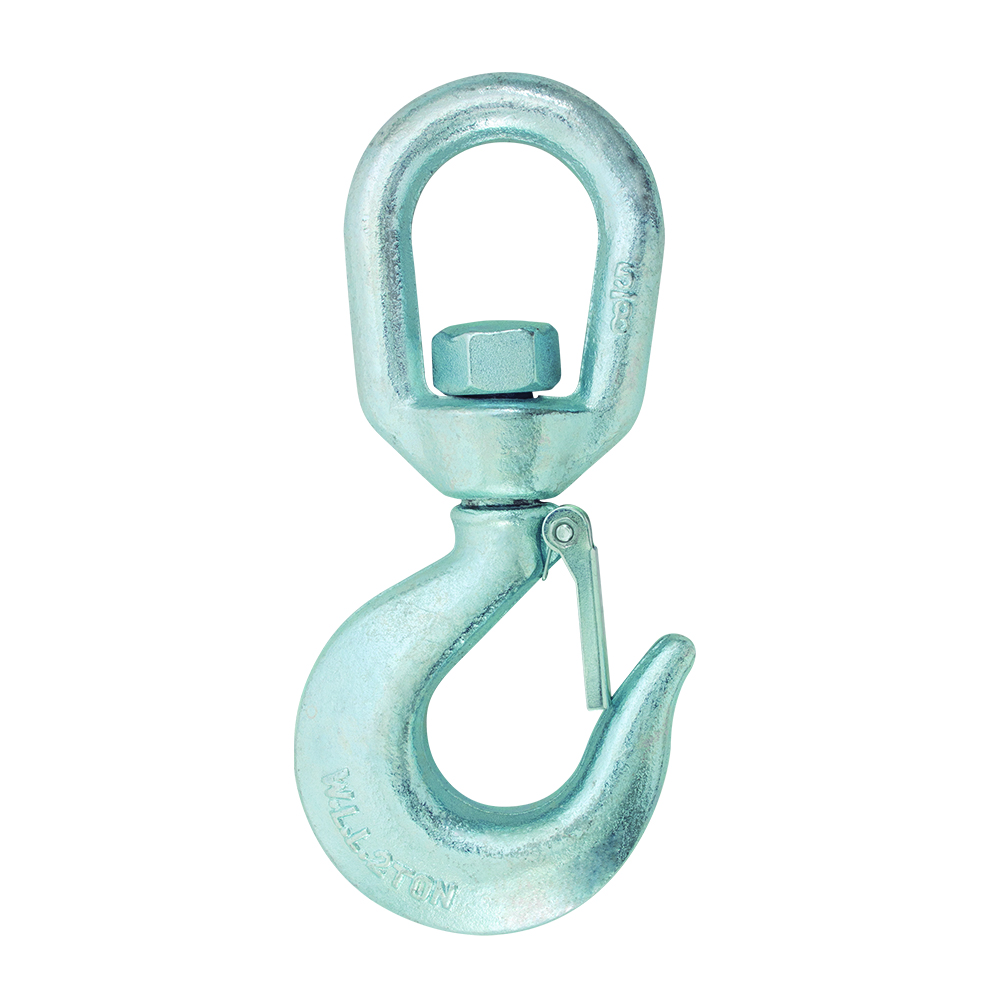 GANCHO DE ACERO FORJADO 1TON GIRATORIO