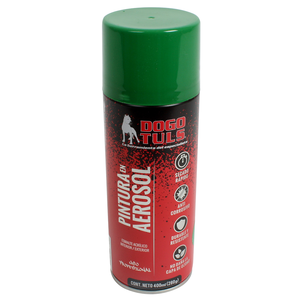 PINTURA AEROSOL BRILLANTE VERDE ECOLOGIC