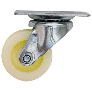 RODAJA PP BLANCA GIRATORIA 2"