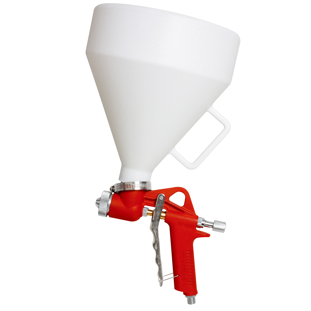 TIROLERA NEUMATICA CON TOLVA PLASTICA