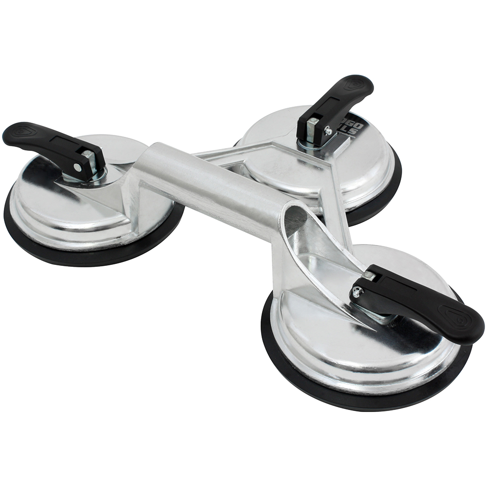 VENTOSA DE ALUMINIO TRIPLE  150KG 123MM