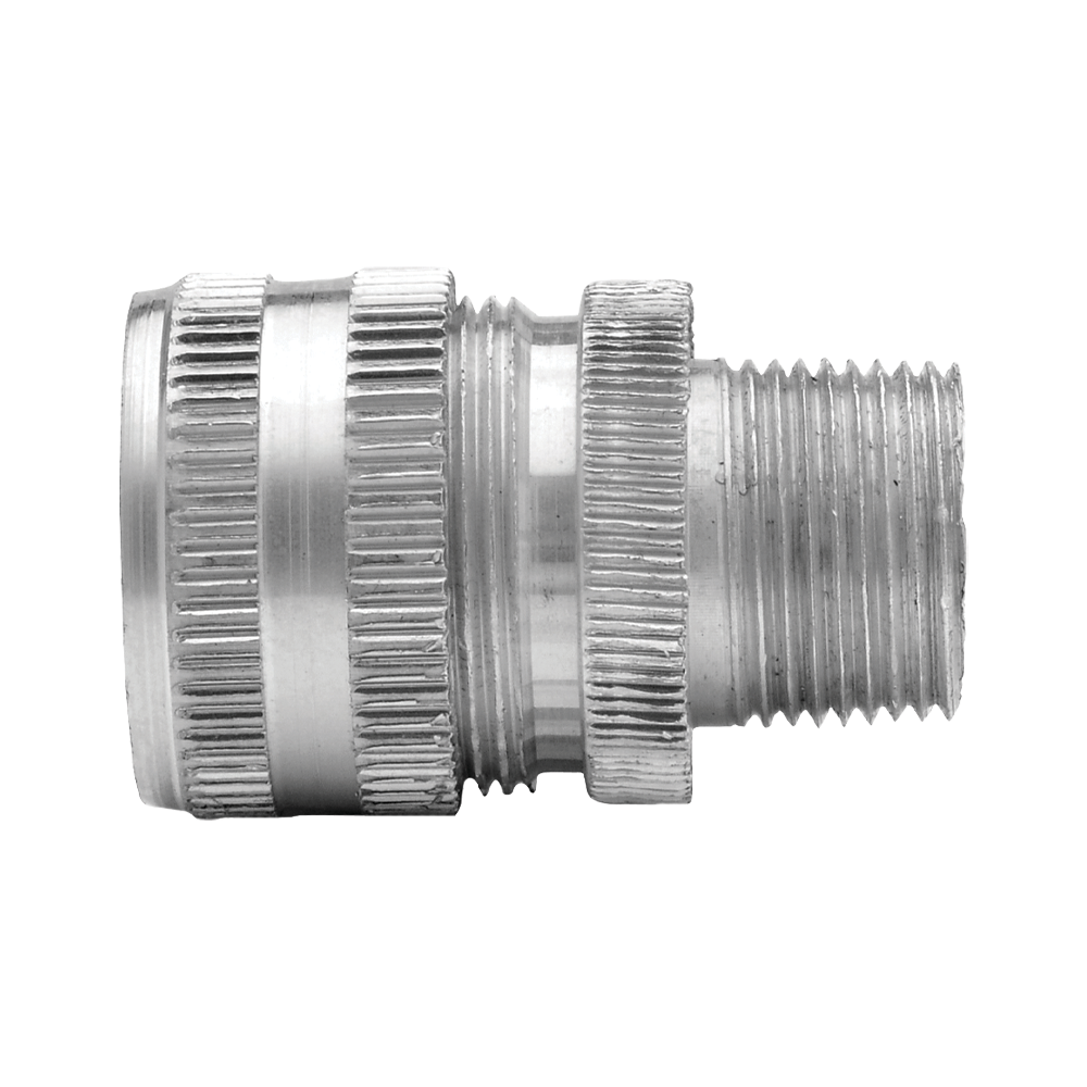 CONECTOR GLANDULA ALUMINIO MACHO 3”   ENTRADA DE CABLE   2 9/32” A 2 5/8”