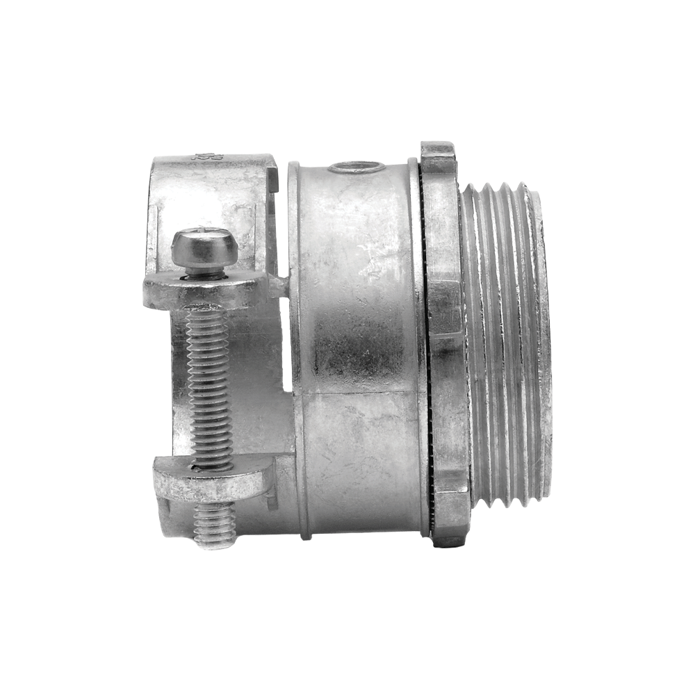 CONECTOR RECTO PARA TUBO METALICO FLEXIBLE  2”