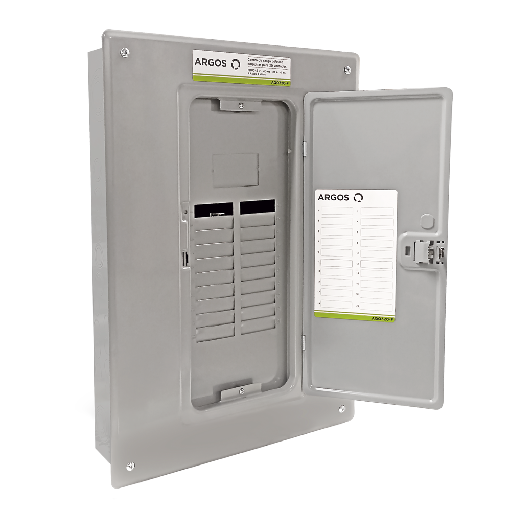 CENTRO DE CARGA 3 UNIDADES EMPOTRAR   100 A