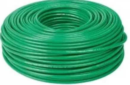 CABLE  DE 100 MTS   AUTOMOTRIZ FLEXIBLE  8 VERDE