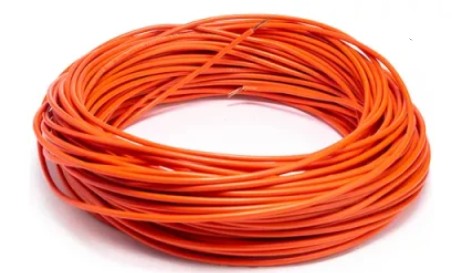 CABLE  DE 100 MTS   AUTOMOTRIZ FLEXIBLE  16 NARANJA