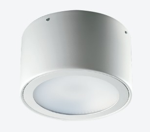 LUMINARIO CIRCULAR DE SOBREPONER LED CON DIFUSOR DE ACRILICO BLANCO 30 W 110-240 V~ 60 Hz 4 200 K 2 040 lm