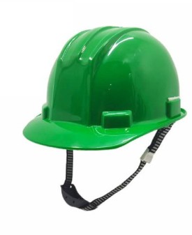 CASCO DE PROTECCION TERMOPLASTICA VERDE