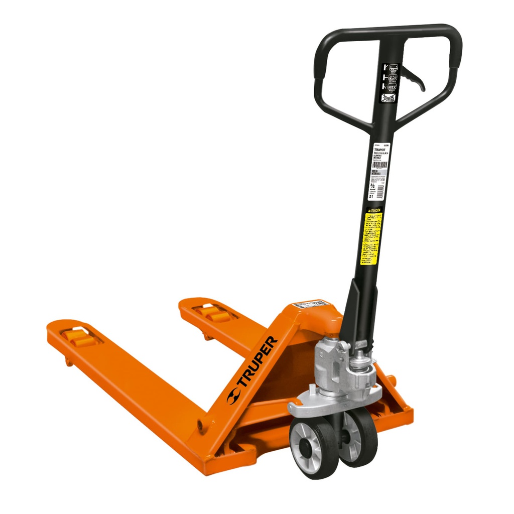 Patin traspaleta 2 ton con ruedas de hule/poliuretano