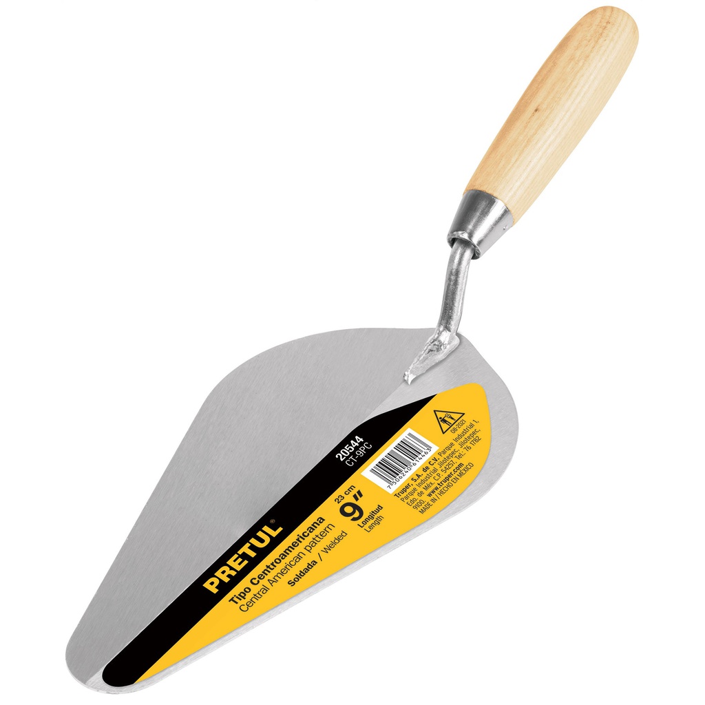 Cuchara para albañil 9' tipo centroamericana, Pretul