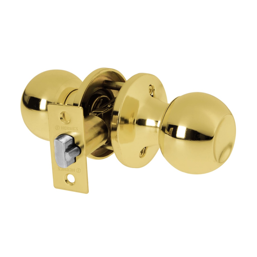 Cerradura tipo esfera, tubular, entrada, brillante, Basic