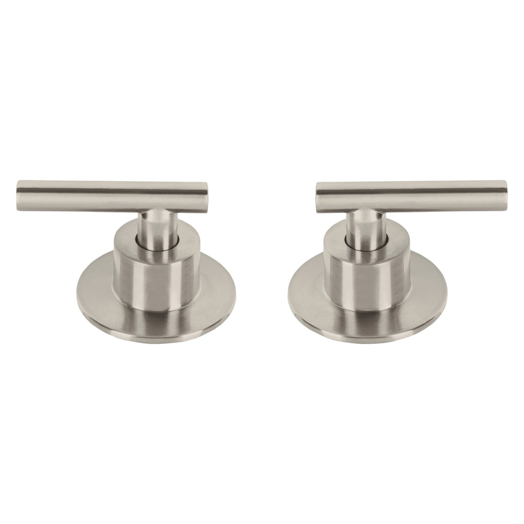 Juego de 2 manerales para regadera, palanca, satin, Tubig