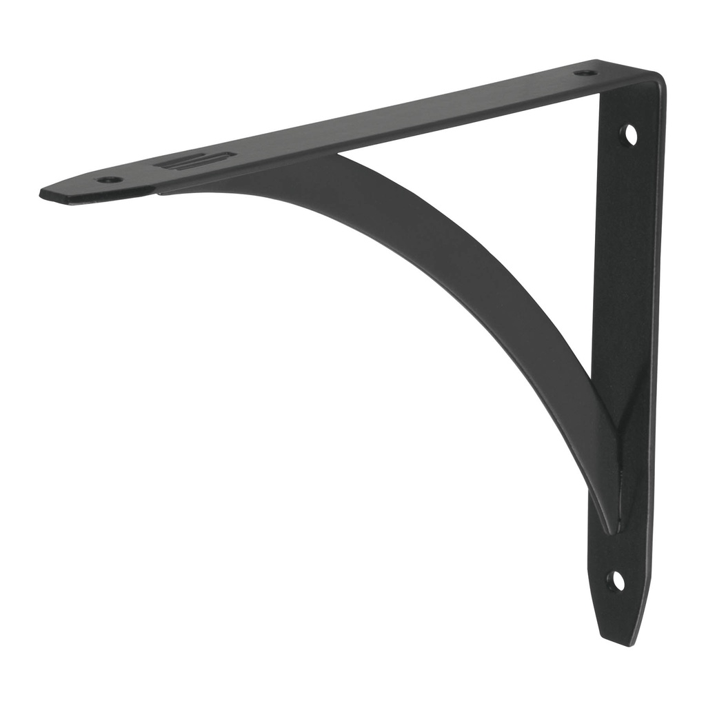 Mensula reforzada negra 5 x 7' diseño barra, Fiero