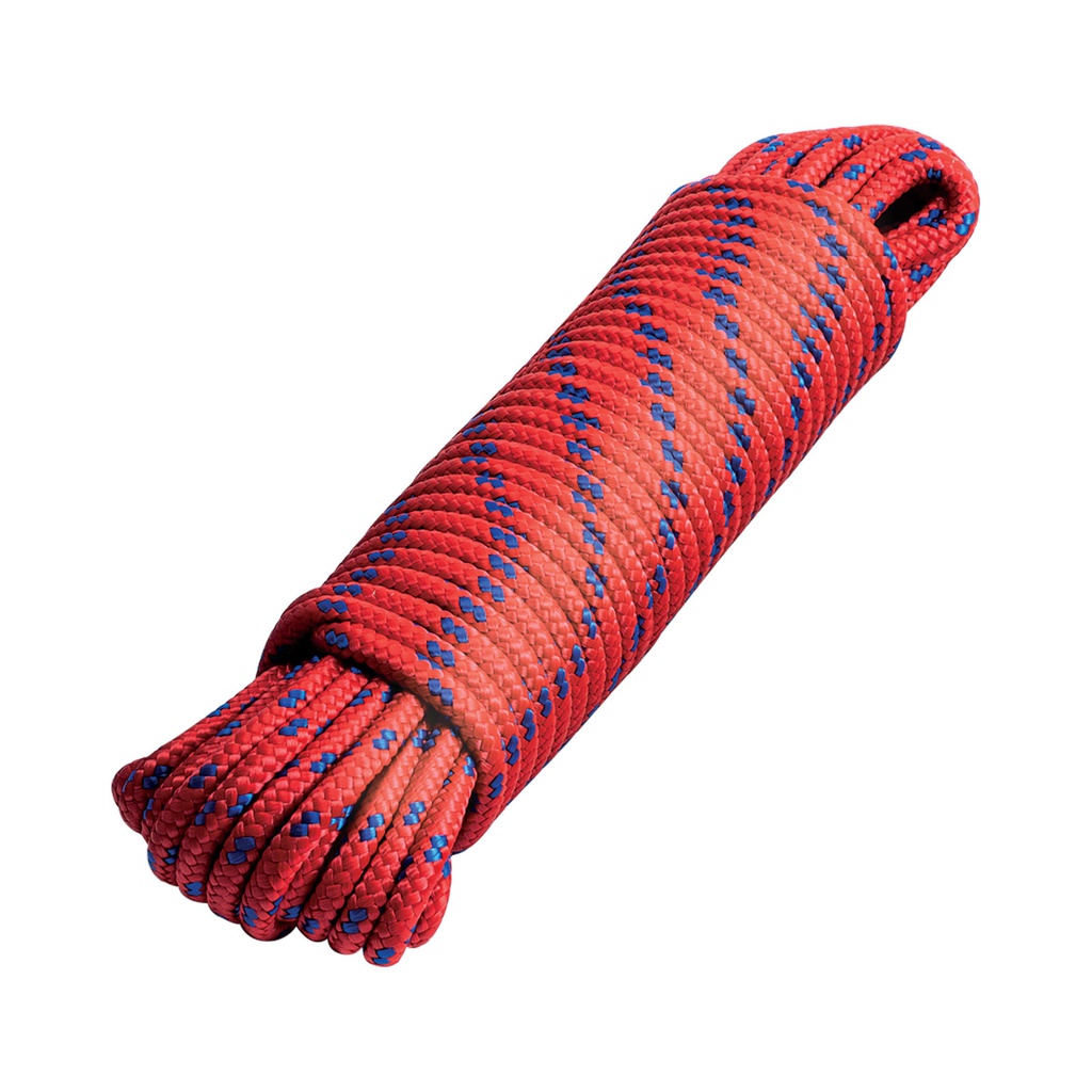 Piola de Polipropileno trenzada, multicolor, 6mm x 30m