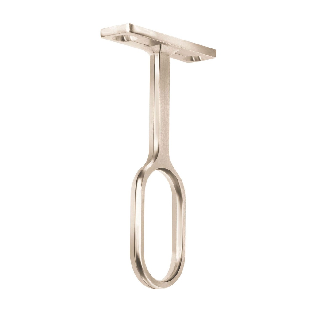 Soporte central para tubo ovalado de closet, Hermex