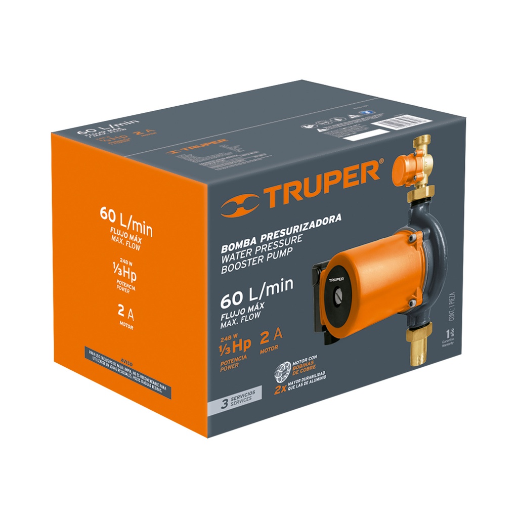 Caja de empaque de repuesto para PRE-1/3