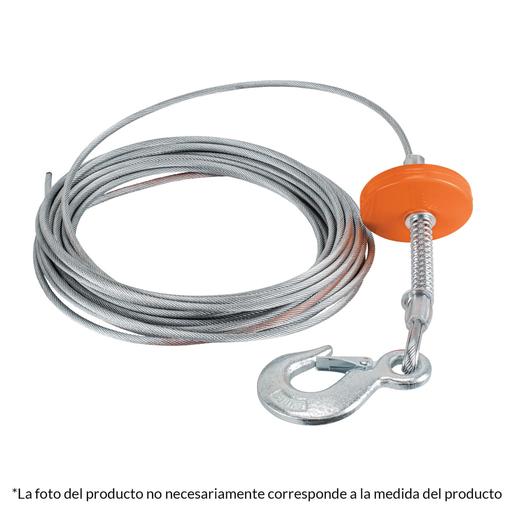 Cable de repuesto para polipasto electrico POLE-600, Truper