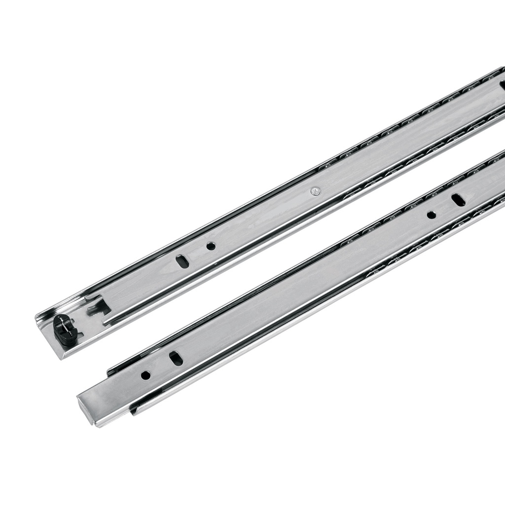 Bolsa con 2 correderas extension 60 cm p/cajon, ancho 2.5 cm