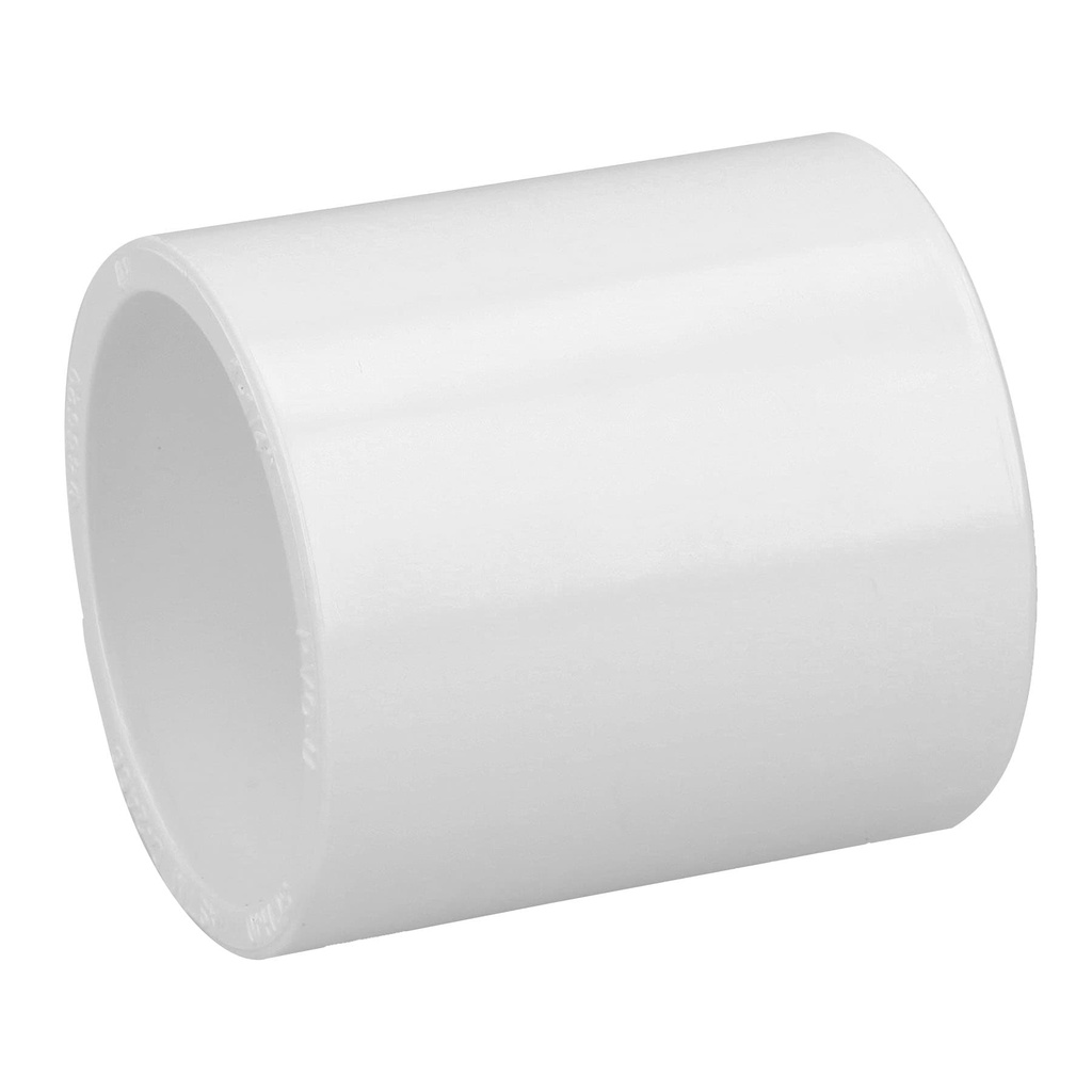 Cople de PVC cedula 40 de 1-1/4', Foset