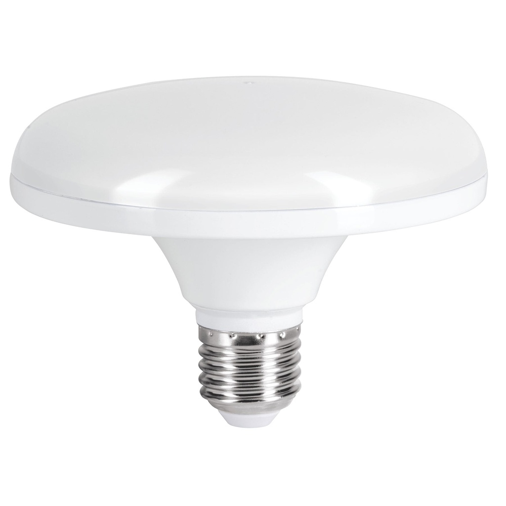 Lampara LED tipo OVNI 12 W (equiv. 75 W), luz calida, caja