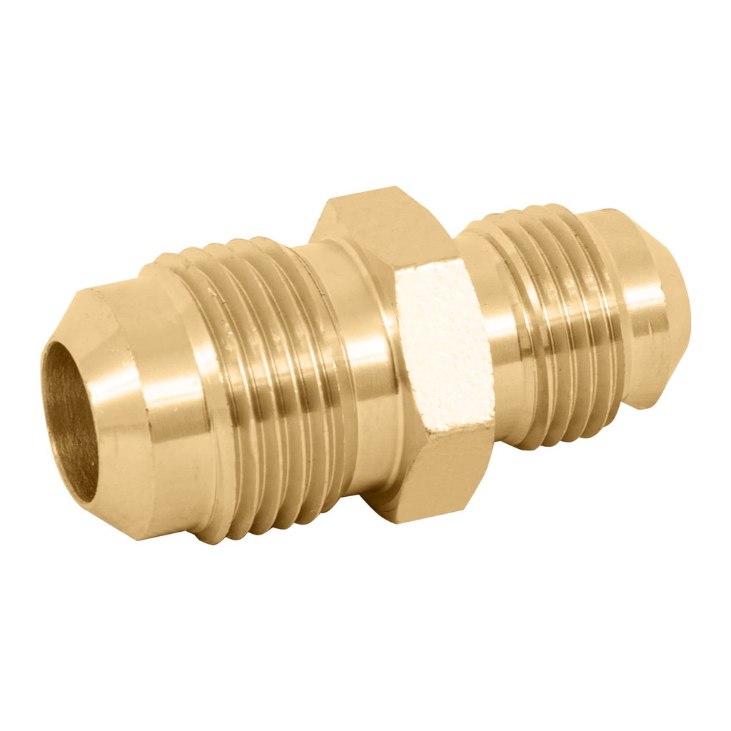 Niple union de laton de 3/8' X 1/2', Foset