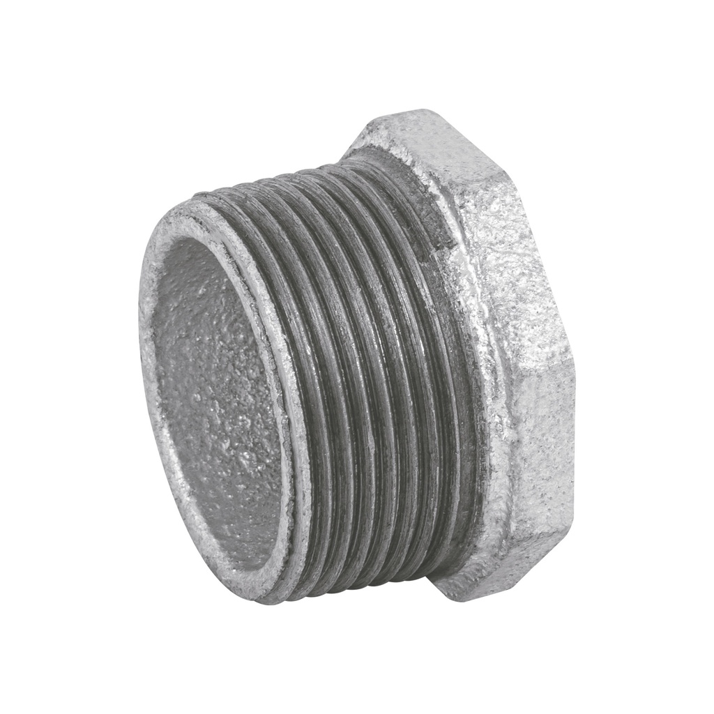 Reduccion bushing acero galvanizado 1-1/4 x 3/4', Foset
